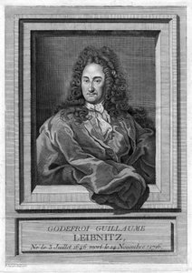 Portrett av Gottfried Wilhelm Leibniz (1646 - 1716) av Unknown artist