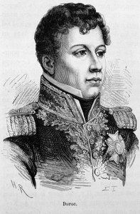 Portrett av Géraud Christophe Michel Duroc (1772 - 1813). Gravering av slutten av 1800-tallet i "Histoire de France"" av H. Martin. av Unknown artist