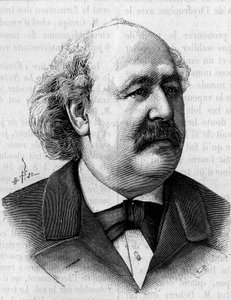 Portrett av Henri Jules Debray (1827-1888), fransk kjemiker. (Fra et fotografi av Eugene Pirou). Gravering i "" Nature: gjennomgang av vitenskapene og deres anvendelser på kunst og industri "" av 11. august 1888. av Unknown artist