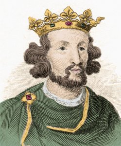 Portrett av Henry III Plantagenet (1207-1272), konge av England. av Unknown artist