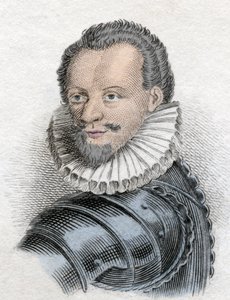 Portrett av Henry I av Lorraine, tredje hertug av Guise, kjent som Scalafre (1550 - 1588) av Unknown artist