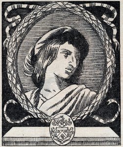 Portrett av Hercules Savinien Cyrano de Bergerac, fransk forfatter. Fra 1928. av Unknown Artist