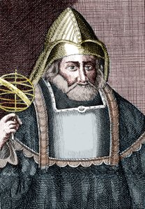 Portrett av Hermes Trimegiste (Trismegistus). av Unknown artist