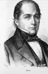 Portrait of Hippolyte Passy (1793-1880), French politician and economist av Unknown artist