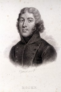 Portrett av Hoche, gravering fra 1800-tallet av Unknown artist