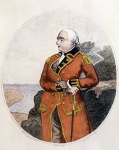 Portrett av James Cook (1728 - 1779) av Unknown artist