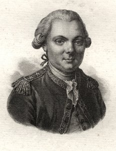 Portrett av Jean-Francois Galaup, greve av La Perouse (Jean Francois Laperouse av Unknown artist