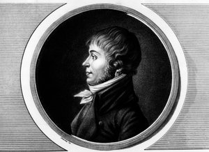 Portrett av Jean Antoine Joseph Debry eller De Bry (1760-1834), stedfortreder for Aisne ved nasjonalkonvensjonen. Gravering i "" Komplett samling av historiske malerier fra den franske revolusjonen, i tre bind.""" 1804. av Unknown artist