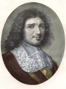 Portrait of Jean Baptiste (Jean-Baptiste) Colbert (1619-1683). av Unknown artist