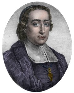 Portrett av Jean Baptiste (Jean-Baptiste) Massillon (1663-1742), fransk katolsk biskop og predikant, biskop av Clermont - Portrett av den franske predikanten og kirkemannen Jean Baptiste (Jean-Baptiste) Massillon (1663-1742) av Unknown artist