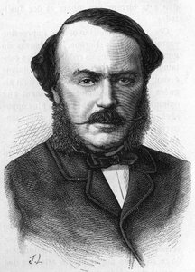 Portrait of Jean Gilbert Victor Fialin, Duke of Persigny (1808-1872), French politician. av Unknown artist