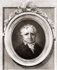 Portrett av Jean Honoré Fragonard, fransk maler (1732 - 1806). av Unknown artist