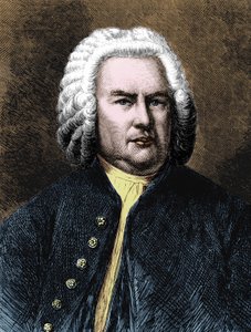 Portrett av Jean Sebastien Bach (Johann Sebastian Bach av Unknown artist