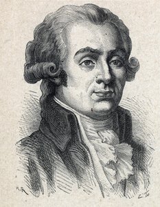Portrait of Jerome Petion de Villeneuve (1756-1794), French politician. av Unknown artist