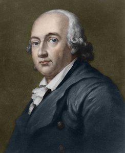 Portrett av Johann Gottfried Herder (1744-1803) tysk filosof, teolog og språkforsker. av Unknown artist