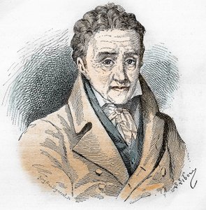 Portrett av Johann Heinrich Pestalozzi (1746 - 1827), sveitsisk pedagog og pedagog. av Unknown artist