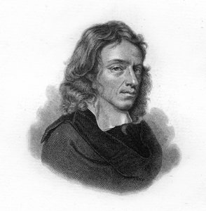 Portrett av John Milton, engelsk poet og essayist (1608 - 1674) av Unknown artist