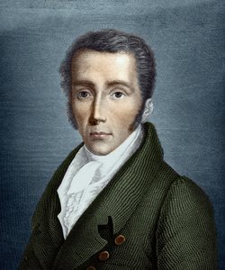 Portrett av Josef Von Fraunhofer, tysk fysiker av Unknown Artist