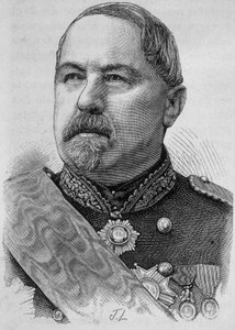 Portrett av Joseph Vinoy (1800-1880), fransk general. av Unknown artist