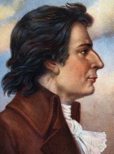 Portrett av Joseph de Montgolfier, oppfinneren av varmluftsballongen. av Unknown Artist