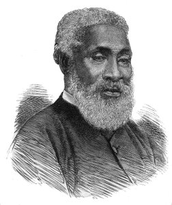 Portrett av Josiah Henson (1789 - 1883) slave i Maryland flyktet til Upper Canada i 1830, I 1834 grunnla han samfunnet Dawn, nær Dresden, for å ta imot slaver som hadde flyktet fra USA. Han var modellen til hovedpersonen til bok "The Case of U av Unknown artist