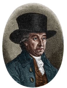 Portrett av Justus Moser (eller Mosers eller Moeser av Unknown artist