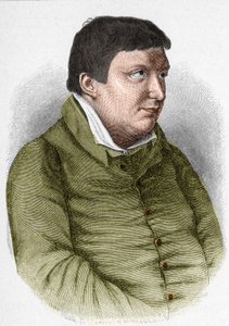 Portrett av Karl Wilhelm Friedrich von Schlegel (1772-1829) tysk filosof, kritiker og forfatter av den romantiske bevegelsen av Unknown artist
