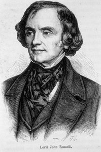 Portrett av Lord John Russell av Unknown artist