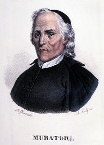 Portrett av Louis Antoine Muratori av Unknown artist