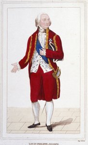 Portrett av Louis Philippe II Joseph, hertugen av Orléans og Chartres, kjent som Philippe Egalité av Unknown artist