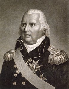 Portrett av Louis XVIII (1755 - 1824), konge av Frankrike av Unknown artist