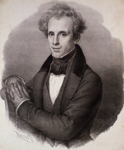 Portrett av Luigi Ricci (gravering av Unknown artist