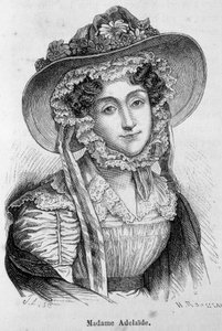 Portrett av Madame Adelaide av Unknown artist