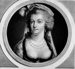 Portrett av Marie Antoinette (Marie-Antoinette av Unknown artist