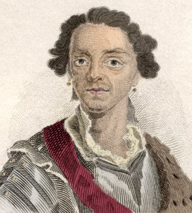 Portrett av Maurice av Sachsen (Hermann Moritz) (1696-1750), kalt "greve av Sachsen" eller "greve av Raute", kondottiere og marechal general i Frankrike. Gravering av 1800-tallet. av Unknown artist