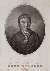 Portrett av Maximilian Stadler (gravering av Unknown artist