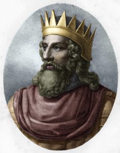 Portrait of Merovech (v. 448-v. 458). av Unknown artist