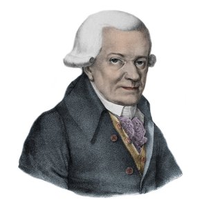 Portrett av Michael HAYDN 1737-1806, bror til Franz Joseph Haydn av Unknown artist