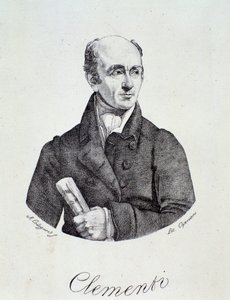 Portrett av Muzio Clementi (gravering) av Unknown artist