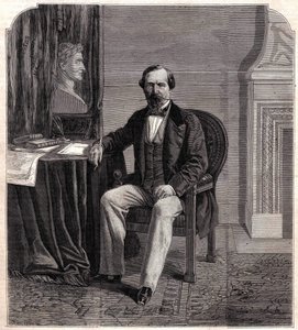Portrait of Napoleon III (1808 - 1873) av Unknown artist