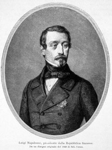 Portrett av Napoleon III av Unknown artist