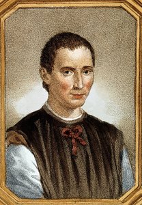 Portrett av Niccolo av Bernardo dei Machiavelli (Nicolas Machiavel av Unknown artist