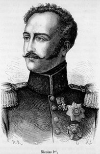 Portrett av Nicholas I, keiser av Russland (1796 - 1855) av Unknown artist