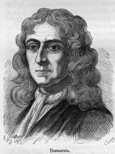 Portrait of Nicolas Desmarets or Desmaretz, lord of Maillebois and nephew of Colbert. 1648-1721 av Unknown artist