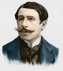 Portrett av Paul Adam (1862-1920), fransk forfatter. av Unknown artist