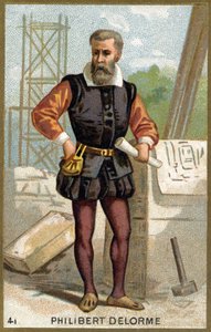 Portrett av Philibert Delorme (De Lorme) (De l