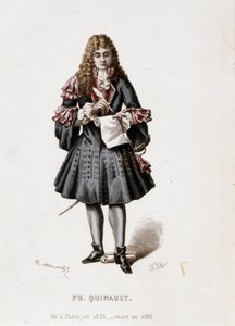 Portrett av Philippe Quinault av Unknown artist