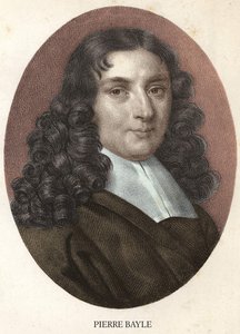 Portrait of Pierre Bayle French philosopher and writer (1647-1706) av Unknown artist