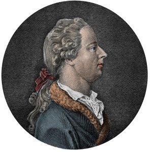 Portrait of Pietro Verri (1728-1797), Italian economist - Portrait of the writer, philosopher and economist Pietro Verri (1728-1797) Engraving av Unknown artist