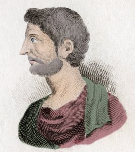 Portrett av Pompee den store (Gneo Pompeo den store eller Gnaeus Pompeius Magnus av Unknown artist